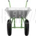 СИБРТЕХ Тачка садовая, 2-х колесная, грузоподъемность 120 кг, объем 65 л 689135