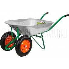 PALISAD Тачка садовая, 2-х колесная, грузоподъемность 170 кг, объем 78 л 689225