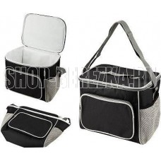 ECOS Термосумка PC2208, 15л, р-р: 30x20x25см, цвет: чёрный (104570)