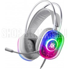 DEFENDER (64575) Cyborg белый, 7.1, RGB, провод 2 м