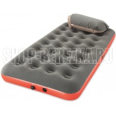 BESTWAY Матрас надувной полуторный Twin с насосом-мешком Roll and Relax 188*99*22 см 67619 (006240)