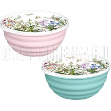 HOMVER Latina Цветущий луг 2,1л с крышкой с декором (микс) 223111790/00