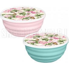 HOMVER Latina Розовый сад 3,2л с крышкой с декором (микс) 223111990/00