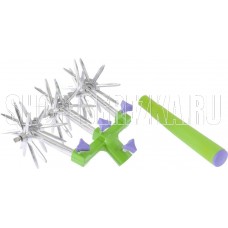 PALISAD Культиватор садовый, 3 пары колес, съемная рукоятка (для одной пары колес) 6203055