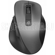 OKLICK Мышь 504MW, оптическая, беспроводная, USB, черный и серый [2004736]