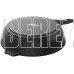 МЕЧТА 024802И Гранит black Induction Pro 24см съемная ручка