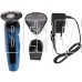 PHILIPS Электробритва S5466/17, синий и черный