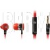 OKLICK Наушники внутриканальные Оклик HP-S-210 1.2м красный проводные в ушной раковине (D1-1R)