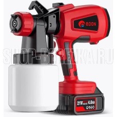 EDON UGG-21A черный/красный 21В, 1аккум., бесщеточный