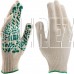 PALISAD Перчатки садовые х/б, ПВХ покрытие, 