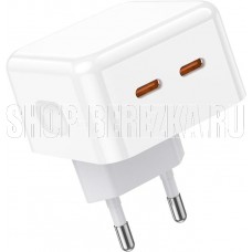 BOROFONE (6941991101113) BA76A 2Type-C 3.0A PD 35W , White