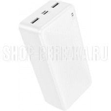 BOROFONE (6941991116421) BJ55B 30000mAh 2USB 2A LED-индикатор , White