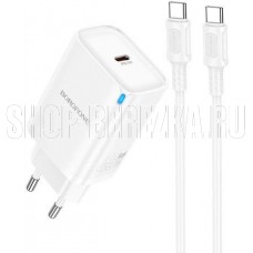 BOROFONE (6941991117541) BA86Aaa 1Type-C 3.0A PD 45W , White