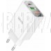 HOCO (6931474769824) C100Aaa 1USB+1Type-C 3.0A QC3.0 PD 20W , White