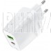 HOCO (6931474769824) C100Aaa 1USB+1Type-C 3.0A QC3.0 PD 20W , White