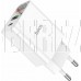 HOCO (6931474769824) C100Aaa 1USB+1Type-C 3.0A QC3.0 PD 20W , White