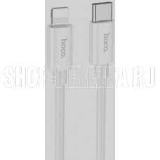 HOCO (6931474783189) X87i PD USB PD 20W USB-Lightning 8-pin , силикон 1м - белый