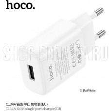 HOCO (6942007621304) C134A 1USB 2.4A , White