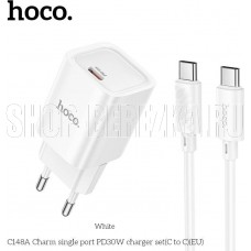 HOCO (6942007630320) C148Aaa 1Type-C PD 30W , White