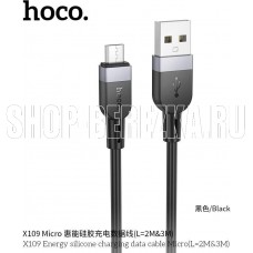 HOCO (6942007636353) X109m 3м USB 2.4A USB- micro USB , 3м