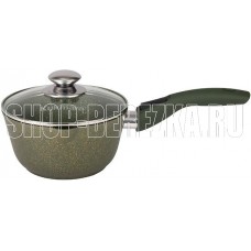 KUKMARA К0156tsml а/пр литой 1,5л съемн/руч стекл/кр Trendy style malachite