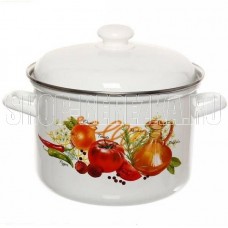 ЛЫСЬВА 16124АП2 Итал.кухня эмал 3,0л