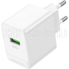 BOROFONE (6941991104749) BAS12A 1USB 3.0A QC3.0 18W White