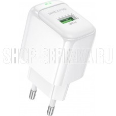 BOROFONE (6941991113789) BAS42A 1USB 3.0A QC3.0 18W White