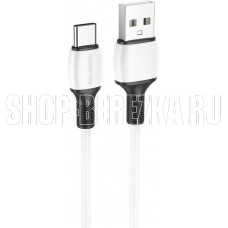 BOROFONE (6974443386813) BX84 USB 3.0A для Type-C White 1 м