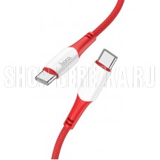 HOCO (6931474760524) X70 USB 3.0A 60W для Type-C Type-C Red 1 м