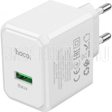 HOCO (6942007603690) CS12A 1USB 3.0A QC3.0 18W White