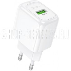 HOCO (6942007631457) CS52A 1USB 3.0A QC3.0 18W White