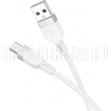 HOCO (6942007636254) X109 USB 3.0A для Type-C White 1 м