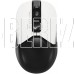 A4TECH Мышь Fstyler FG12S Panda белый/черный оптическая 1200dpi silent беспров. USB 3but