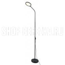 ULTRAFLASH (15738) UF-833 C02 черный (LED cвет-к напольный, настольный, 12Вт, 3 в1, круг)