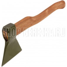 СИБРТЕХ Топор кованный, в сборе, 1200/1550 г, деревянное топорище, 500 мм, Б3 21612