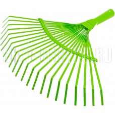 PALISAD стальные, 425 мм, 22 плоских зуба, эмалированные, без черенка, 617705