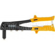 DENZEL Заклепочник ручной, 255 мм, заклепки 2,4-3,2-4,0-4,8 мм 40440