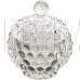 MALLONY Сахарница стеклянная, 150 мл, DOLCE, с рельефным корпусом (107619)