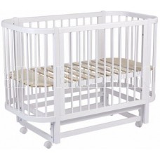 POLINI Кроватка детская kids Simple 350, белый (1 кор.)