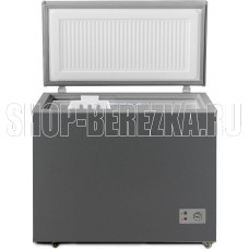 БИРЮСА W155KX 145л (ларь, глухая крышка) графит