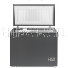 БИРЮСА W210KX 200л (ларь, глухай крышка) графит