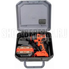 EDON UAD-21PBL черный/красный 27519 21В, 2аккум., бесщеточный