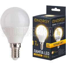 ENERGY LED G45-7-E14-3000 (109315)