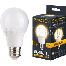 ENERGY LED А60-8-E27-3000 (109304)
