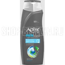 ACTIVE Шампунь мужской против перхоти CARE & BEAUTY. С климбазолом и ментолом, 350 мл (512102057)