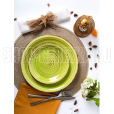 DOMENIK Тарелка десертная LEMONGRASS 19см DMD012