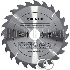 BELMASH Диск пильный 190?1,6/1,4?30/25,4/22,2 24Т