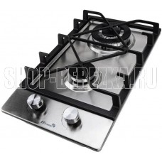 ELTRONIC (33-17) 2 конфорки , нержавеющая сталь