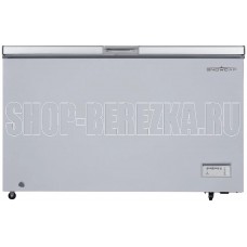 SNOWCAP CF-400 ЕS (ларь, глухая крышка) 380л серебристый